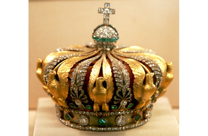 Crown of Empress Eugénie, wife of Napoleon III. Created by David Liuzzo.