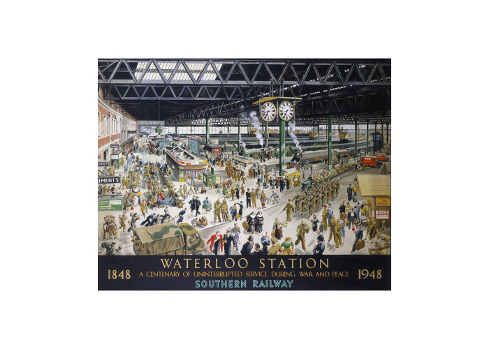 Waterloo Station Poster