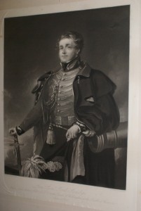 Captain (ultimately Lieutenant General) Arthur Hill, Lord Sandys, one of Wellington’s staff at the Battle of Waterloo (Courtesy of the Trevor family)