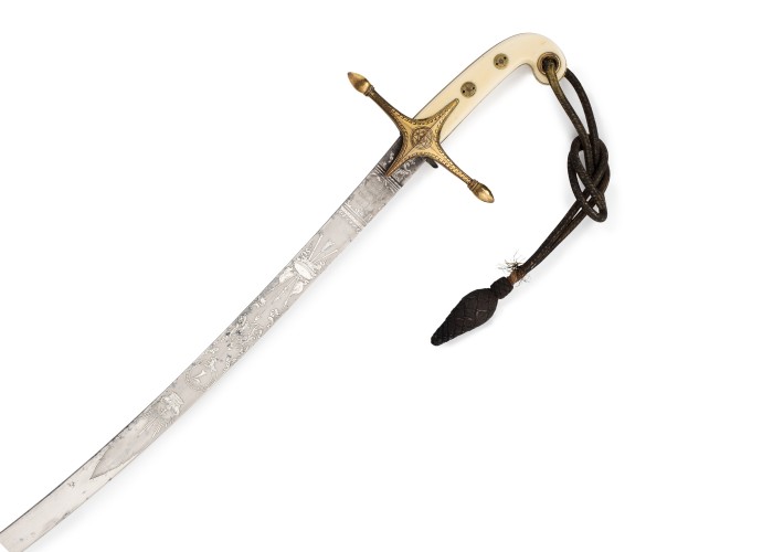Mameluke sword. Copyright Queen's Own Hussars Museum.Mameluke sword. Copyright Queen's Own Hussars Museum.