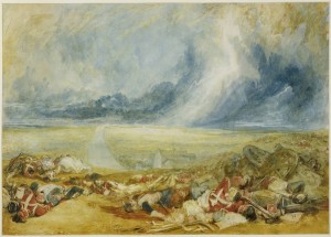 The Field of Waterloo, JMW Turner. Copyright Tate Britain.