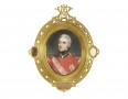 Miniature Portrait with Hair from Duke of Wellington