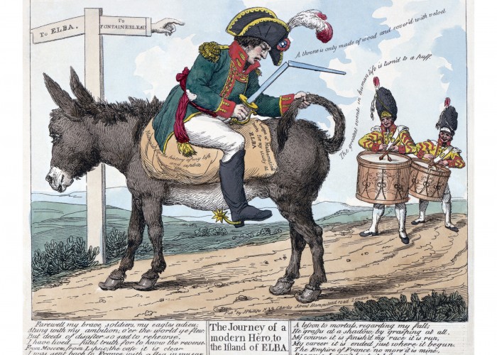 The Journey of a Modern Hero to the Island of Elba. Collection US Library of Congress.