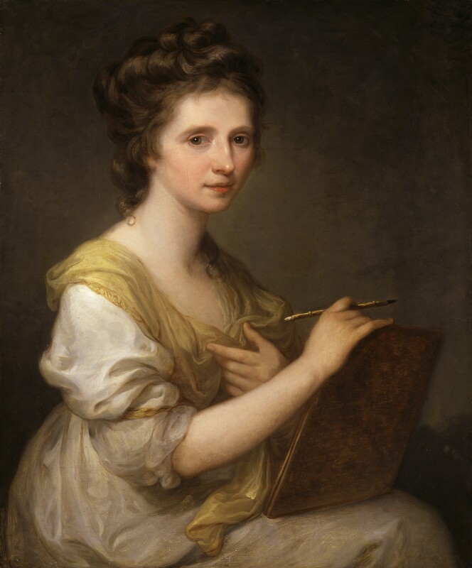 Biographie et œuvre de Angelica Kauffmann (1741-1807